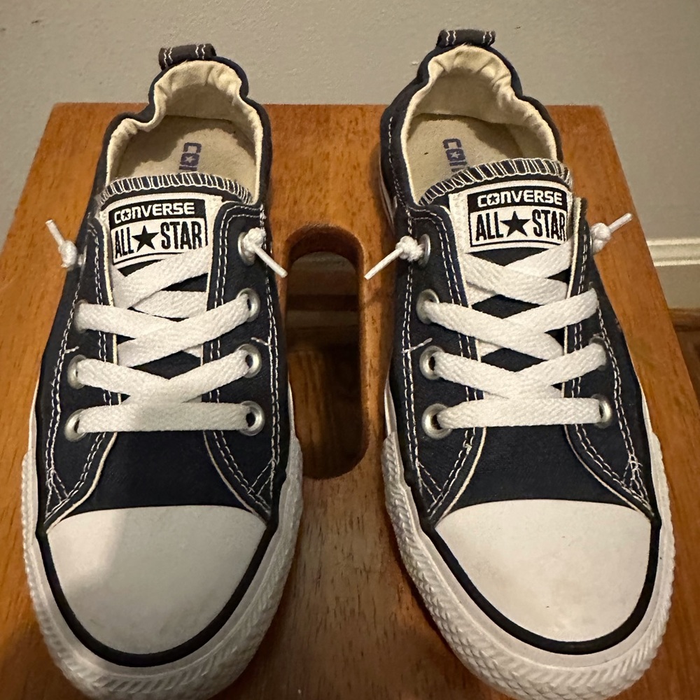 Converse Slip Ons in blue